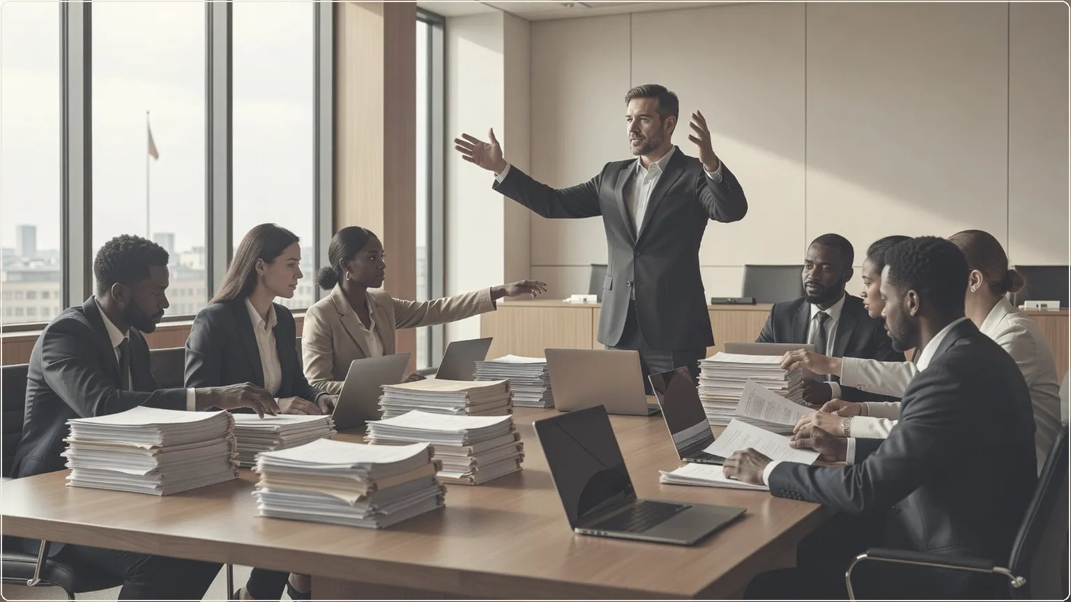 Lawyer orchestrating team with Harvey Legal AI's $11B valuation success